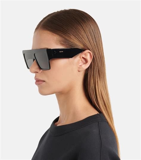 celine old audrey sunglasses|celine oversized square sunglasses.